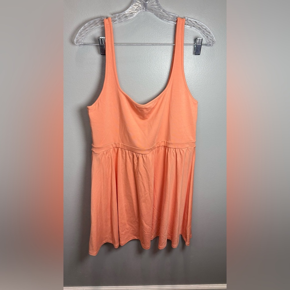 Aritzia Wilfred Orange Market Mini Dress Size XL